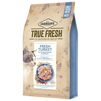 Carnilove Cat True Fresh Turkey 4,8 kg
