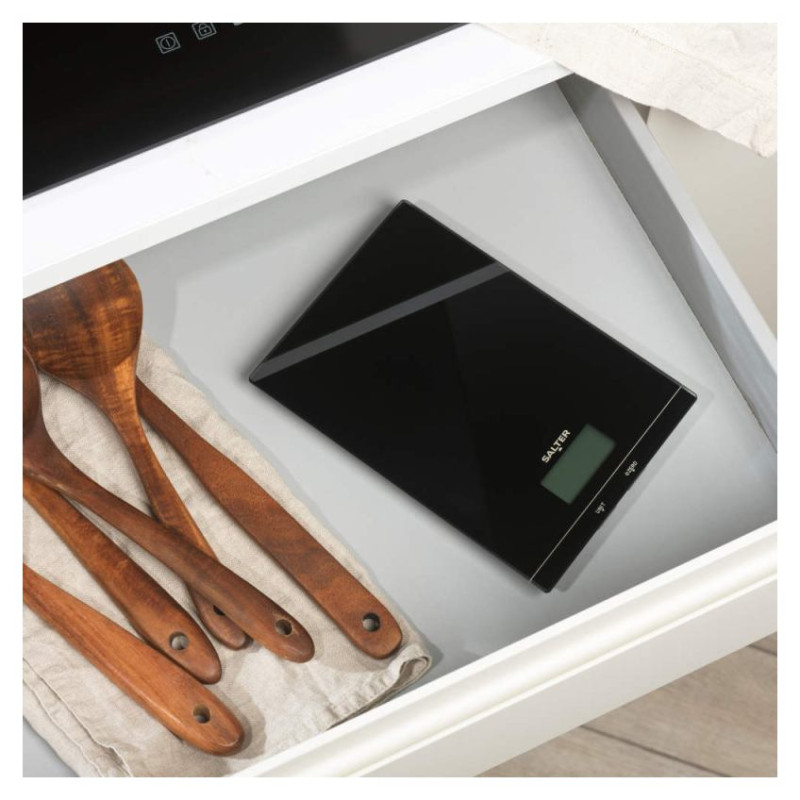 Salter SA00450BCFEU12 Glass Electronic Kitchen Scale