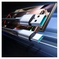 Joyroom S-A28 Flash Series 3A USB-A - USB-C cable 1m - black