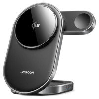 Joyroom JR-W17 Qi 3-in-1 Wireless Inductive Charger - Black