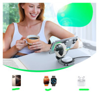 Joyroom JR-W17 Qi 3-in-1 Wireless Inductive Charger - Black