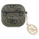 Guess 4G Strass Charm Case for AirPods 4 - Brown