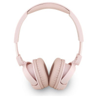Guess Metal Logo Script Over-Ear Headphones - Pink