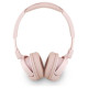 Guess Metal Logo Script Over-Ear Headphones - Pink
