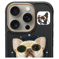 Nimmy Glasses Cool nag MagSafe case for iPhone 16 Pro Max - black