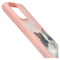 Nimmy Big Eyed Pet 2.0 Cat Case for iPhone 15 Pro Max - Pink