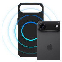 3Mk Protection 3mk Hardy MagSilicone Case for Apple iPhone 17 Air - Black