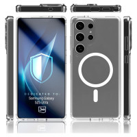 3Mk Protection 3mk Armor MagCase for Samsung Galaxy S25 Ultra - Transparent
