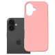3Mk Protection 3mk Hardy MagSilicone Case for Apple iPhone 16 - Pink