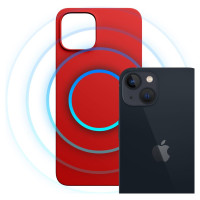 3Mk Protection 3mk Hardy MagSilicone Case for Apple iPhone 14 Plus - Red