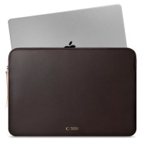 Tech-Protect Fleece Laptop Bag 13-14" - Brown