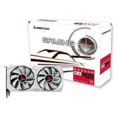 Biostar Graphics Card|BIOSTAR|AMD Radeon RX 580|8 GB|GDDR5|256 bit|PCIE 3.0 16x|Dual Slot Fansink|1xHDMI|2xDisplayPort|VA5825RQ82