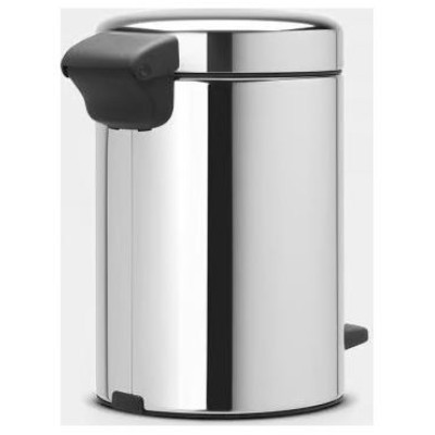Brabantia atkritumu tvertne ar pedāli NewIcon, 3 l, Brilliant Steel - 113147