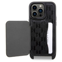 Karl Lagerfeld KLHCP14LCSAKHPKK iPhone 14 Pro 6.1" hardcase black/black Crossbody Saffiano Monogram Ikonik