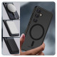 Tech-Protect MagMat MagSafe Case for Samsung Galaxy S24 Ultra - Matte Black