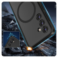 Tech-Protect MagMat MagSafe Case for Samsung Galaxy S24 Ultra - Matte Black