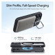 ESR Classic Hybrid Kickstand MagSafe Case for iPhone 17 - Clear Black