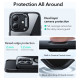 ESR Classic Hybrid Kickstand MagSafe Case for iPhone 17 - Clear Black