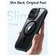 ESR Classic Hybrid Kickstand MagSafe Case for iPhone 17 - Clear Black