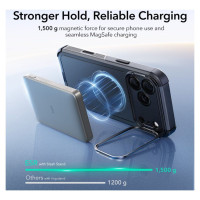 ESR Cyber ​​Kickstand MagSafe Case for iPhone 17 Pro - Black