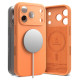 Ringke Silicone Magnetic MagSafe Case for iPhone 17 Pro Max - Orange