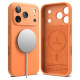 Ringke Silicone Magnetic MagSafe Case for iPhone 17 Pro Max - Orange