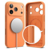 Ringke Silicone Magnetic MagSafe Case for iPhone 17 Pro Max - Orange
