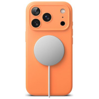 Ringke Silicone Magnetic MagSafe Case for iPhone 17 Pro Max - Orange