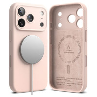 Ringke Silicone Magnetic MagSafe Case for iPhone 17 Pro - Pink