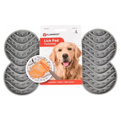 Flamingo silikona bļoda YUMMEE GREY L 29,8cm