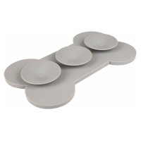 Flamingo silikona bļoda YUMMEE GREY L 29,8cm