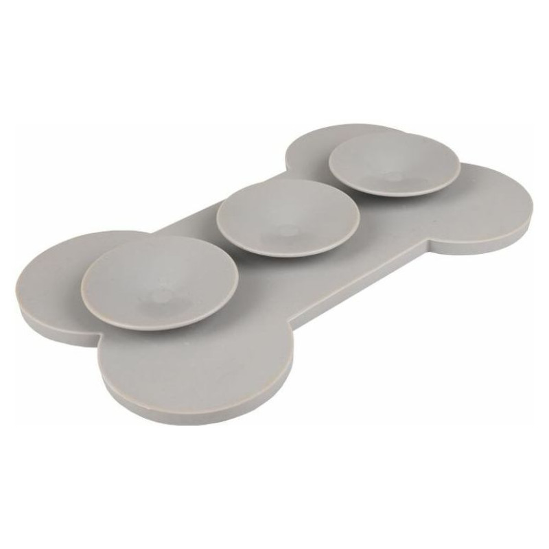 Flamingo silikona bļoda YUMMEE GREY L 29,8cm