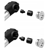 Rockbros JG-1040B bicycle pump small - black
