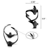 Rockbros 2017-11ABK Aluminum Bike Bottle Holder - Black