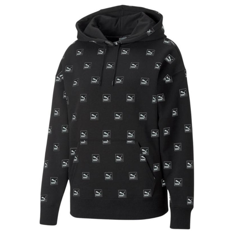 Puma Sweatshirt Puma Brand Love AOP Hoodie FL W 535706 01 (S)