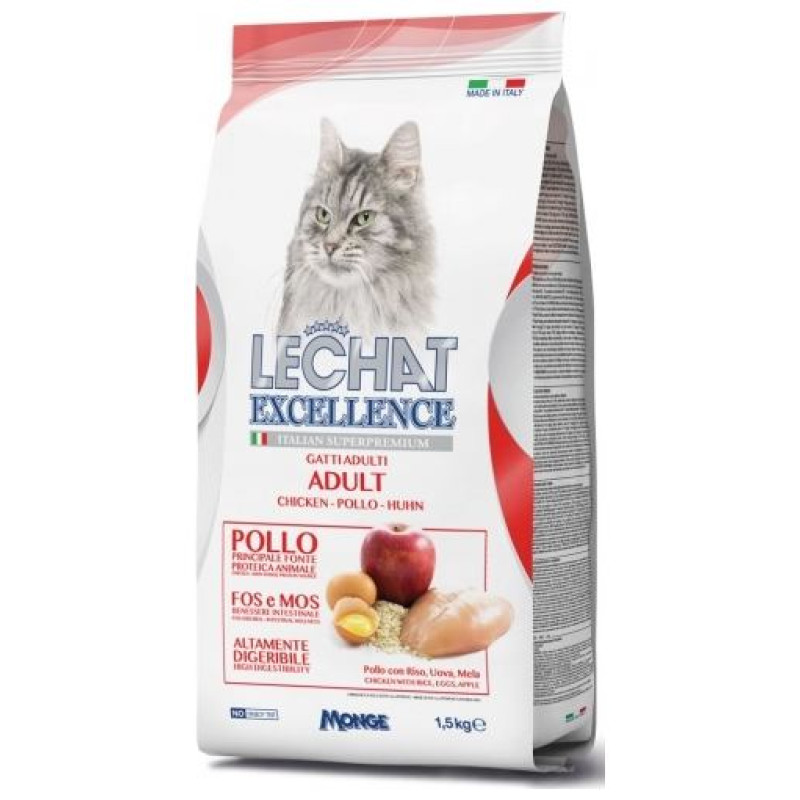 Lechat Excellence Adult 0,4 kg - barība kaķiem