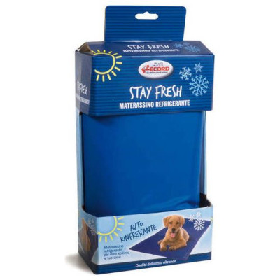 Record Atvēsino&scaron;s paklājs STAY FRESH BLUE PUPPY 50x90cm