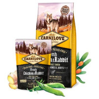 Carnilove Fresh Chicken & Rabbit for Adult 1,5 kg barība suņiem