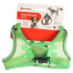 Flamingo krušu siksna suņiem BENTO GREEN M 41-44CM