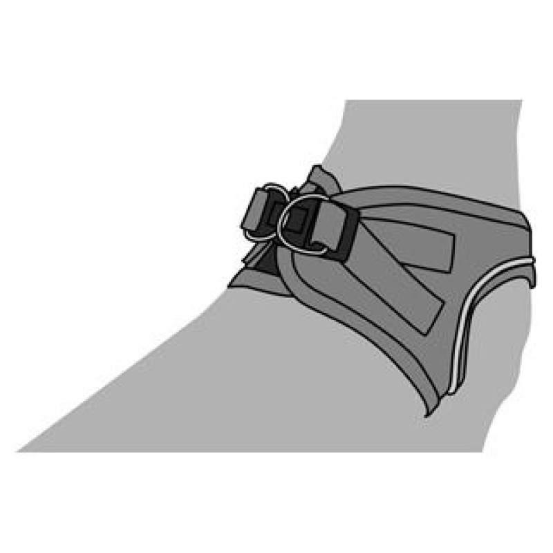 Flamingo kru&scaron;u siksna suņiem BENTO GREEN M 41-44CM