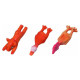 Flamingo lateksa rotaļlieta suņiem SMALL ANIMAL 13 cm