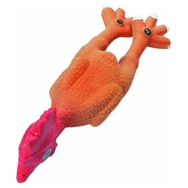 Flamingo lateksa rotaļlieta suņiem SMALL ANIMAL 13 cm