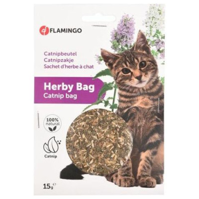Flamingo CATNIP BAG 15g rotaļlieta kaķiem