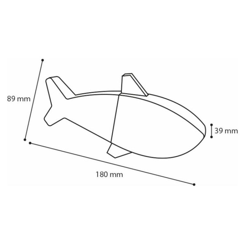 Flamingo SNOWY FISH 18 cm - atvēsino&scaron;a rotaļlieta suņiem