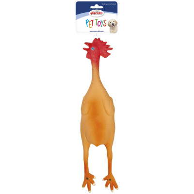 Record Lateksa rotaļlieta suņiem CHICKEN L 45cm