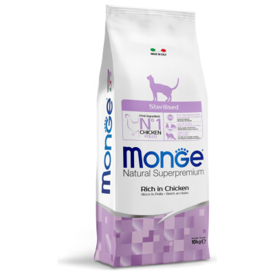Monge Cat Sterilised Rich in Chicken 10 kg