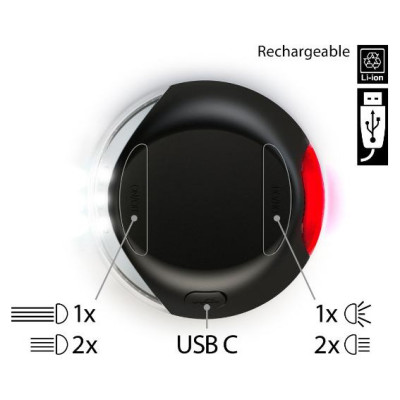 Flexi LED Lighting System with USB black - LED apgaismojuma sistēma inerces pavadām