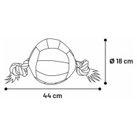 Flamingo neoprēna rotaļlieta suņiem AQUA ACTIONBALL Ø 18 cm