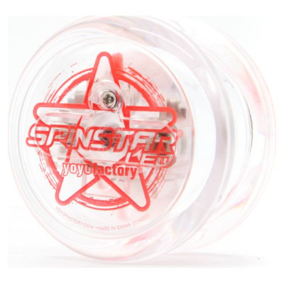 Yoyofactory YO-YO SPINSTRAR iesācējiem/ar iemaņām, tumsā spīd, sarkans - YO 618