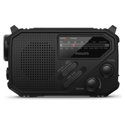 Philips portatīvais kabatas izmēra radio, melns - TAR1609/00